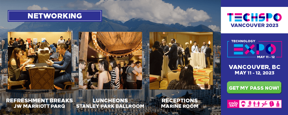 TECHSPO Vancouver 2023 · Technology Expo · MAY 15 - 16, 2023 (Internet